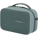 Kulturbeutel SAMSONITE "Stackd Toilet Kit, 14 cm" Gr. B/H/T: 22 cm x 14 cm x 9 cm, grün Taschen Handgepäck Beauty-Bag Beautybox Schminketui Kosmetikbox