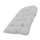 Bench Pad Cushion - Waterproof Seater Swing Chair Pad, Cotton Replacement Seat Mat | Hammock Furniture Recliners, Chair Cushion, Patio Lounger Cushion Replacement Mattress for Garden (120*80cm)