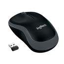 Mouse wireless Logitech M185 grigio wireless entrambe le mani 1000 dpi ricevitore USB nano