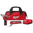 Milwaukee M12 12-Volt Lithium-Ion Cordless Oscillating Multi-Tool and Impact Driver Combo Kit (2-Tool) with Battery and Charger