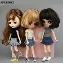 Blue Jeans Casual Wear Clothes Doll Accessories for 1:6 Blythe Licca Doll Toys
