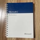 Microsoft C Reference (1990) para MS OS/2 y MS-DOS