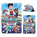 Paw Patrol all Pups character Case for boys girls children kids - Cartoon universal Tablet Cover for tablets compatible with ANY Tab Model size 10 10" / 10.1 10.1" inch