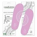 Canmore Fitting Unisex Multifunctional Shoe Pad Film,Sneaker Silicone Insert Sticker,Optimal Auxiliary Bionic Insole Film,Only for Removable Insoles(Size:46/30CM/M:10-12/W:12-14/Purple-2pairs/pack)