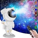 MIP INTERNATIONAL® Astronaut Galaxy Projector with Remote Control - 360° Adjustable Timer Kids Astronaut Nebula Night Light, for Gifts,Baby Adults Bedroom, Gaming Room, Home and Party