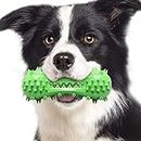 XMxx Suono cane giocattolo molare bastone da masticare resistente giocattolo cane spazzolino da denti forniture per animali domestici verde