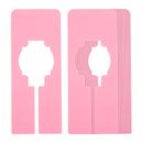10pcs Clothes Dividers, Clothing Rack Dividers Rectangle Separator, Pink