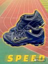 Zapatos de entrenamiento Nike REAX 8 TR para hombre 8,5 M negros y dorados metálicos