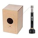 Cajon Drum Pickup With Microphone Speaker Amplifier for Cajon Drum African Drum and Box Drum Percussion Drum Musical Instrument Accessories