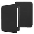 TOKILO Case for All-New Kindle e-Readers 6" (Just For 11th Gen, 2022 Release), Ultra Lightweight Slim PU Leather Protective Cover with Auto Wake/Sleep, Incompatible with iPad Samsung 6" (Black)