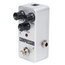 Guitar Compressors Wide Adjustment Range Pedal Mini Instrument Accessories 2BB