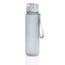 Xavax Sports Water Bottle with Wrist Strap, 1 Litre, Transparent Blue