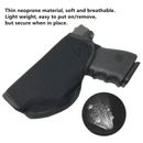 Tactical IWB Concealed Carry Right Hand Gun Holster with Extra Magazine Pouch