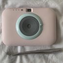 Fotocamera istantanea tascabile LG mai usata e stampante fotografica rosa cellulare divertente carino Instax
