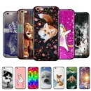 For iphone 5s 5 s se 2016 Case 4.0inch Silicon Soft Back Phone Cover On Apple iPhone 6 6s plus