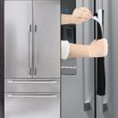2-teiliges Samttuch Griff Abdeckung Set für Küche Kühlschrank Backofen leicht zu reinigen