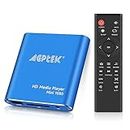 HDMI Media Player, Blue Mini 1080p Full-HD Ultra Digital Media Player for -MKV/RM- HDD USB Drives and SD Cards