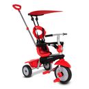 smarTrike Zoom 4 in 1 Baby Trike Tricycle Toy for 15 to 36 Months, Red(Open Box)