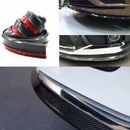Car Decoration Pad  Carbon Fiber Bumper Lip Valance Splitter Chin Spoiler Skirt