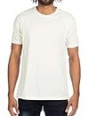 Camiseta Next Level para hombre Cvc Crew, Black blanco blanco Large