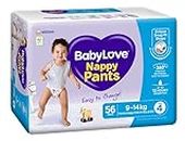 BabyLove Nappy Pants Size 4 (9-14kg) | 112 Pieces (2 X 56 pack)
