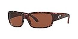 Costa Del Mar Men's Cabillito 580 Plastic Lens Sunglasses, Tortoise, One Size