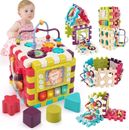 Baby Activity Toys 6-12 Months Activity Cube, 1 Year Old Baby Toys for 1