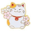 TOYANDONA 1 stück Katze brosche japanische Stil brosche Cartoon glück Katze pin Kleidung zubehör