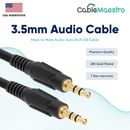 3.5mm AUX Cable Audio Headphone Male to Male 1/8" Stereo Cord Car iPhone Samsung