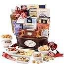 Broadway Basketeers Thank You Gift Basket Send Your Appreciation with This Beautiful Display Basket. Enjoy the Large Assortment of Sweets and Savory Treats, Perfect for Mom Dad Friends