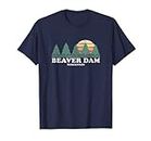 Beaver Dam WI - Camiseta retro de los años 70 Camiseta