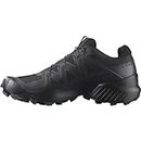 Salomon Men's Speedcross Trail Running Shoes for Men, Black/Black/Phantom, 9.5