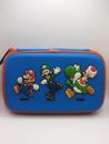 Nintendo 3DS XL DS DSi Super Mario Bros Carrying Case Blue - Used & Cleaned