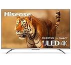 Hisense 75U78H (75 Inch) Quantum Dot 1000-nit 4K HDR10+, 120Hz Dolby Vision IQ ULED Smart TV with Disney+, Freeview Play and Google Assistant, HDMI 2.1 and Filmmaker Mode, FreeSync (2022 New), Black