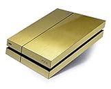 Gold Glossy Decal Skin Sticker for Playstation 4 PS4 Console+Controllers