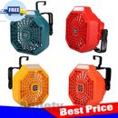 Camping Fan for Makita for Dewalt for Bosch 14.4-18V Battery with LED Cordless