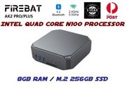 Intel Quad Core N100 8G 256GB SSD AC WIFI Windows 11 NUC Mini PC AK2 Plus NUC