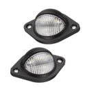 2x Universal LED License Plate Tag Lights Lamps for Car Truck SUV Trailer Van