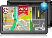 SAT NAV 2024 UK EU Map, GPS Navigation for Car Lorry Truck with Voice Guidance a