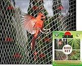 Shalimar Bird Net/Anti Bird Net/Pigeon Net/Garden Net/Bird Control Net UV Stabilised HDPE Monofilament Netting Solution (06 X 08) (Feet) - Natural Color