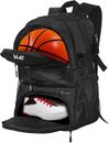 WOLT | Basketball Backpack Large Sports Bag with Separate Ball Holder & Shoes-AU