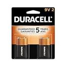 CopperTop Alkaline Batteries with Duralock Power Preserve Technology, 9V, 2/Pack, Sold as 1 Package