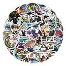 Pack of 60 ARK Survival Evolved Dinosaurs Stickers, Teens Vinyl Sticker for Skateboard Guitar Laptop Luggage Party Supplies Stickers