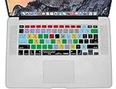 XSKN Ableton Live 9 Suite Motif de raccourci Silicone Keyboard Skin Housse pour MacBook 13 15 43,2 cm (US et EU mise en page)