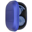 Geekria Shield Headphones Case Compatible with JBL Tune 510BT, Tune 660NC, Tune 560BT, Tune 500BT, Live 460NC, Jr 310BT Case, Replacement Hard Shell Travel Carrying Bag with Cable Storage (Blue)