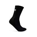 Fittest Club Cushioned Crew Socks for men and women in free size for sports and fitness activities (Pack Of 1 - Black)