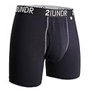 2UNDR, boxer Swing Shift, Uomo, 20000, Black/Grey, S