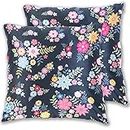 FRODOTGV Lovely Ditsy Floral Pattern My Pillow Travel Pillow Case Travel Pillow Zipper Case Satin Pillowcase 2 Pack 100 Cotton Pillowcase Lumbar Pillow Cover Case 16x16 Inches
