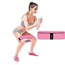 MSC Strong Resistance Bands for General Leg Exercises - Booty Bands / Gym accessories Workout Bands - Fabric resistance band Stretch Loops Band Anti Slip Elastic fitness equipment - (Med)