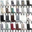 Dining Chair Cover Stretch Seat Covers Spandex Washable Banquet Wedding Party